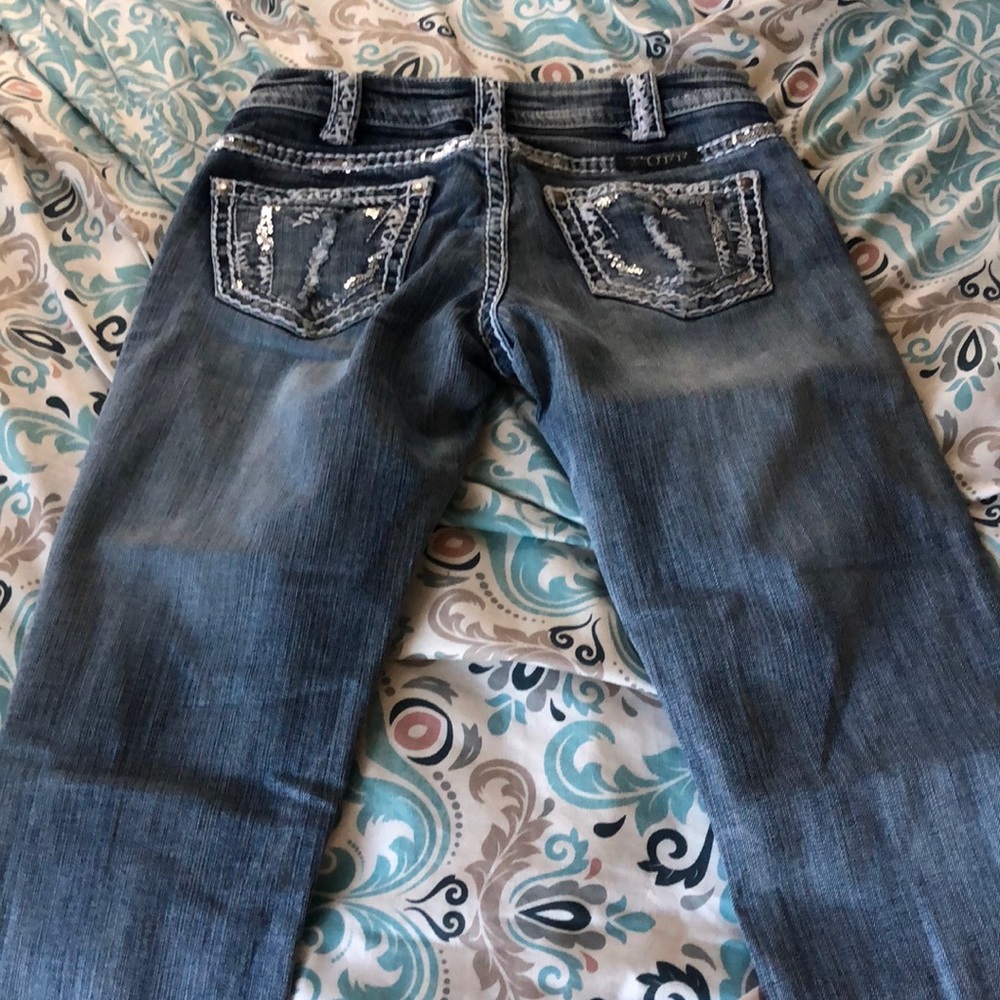 Cowgirl Tuff Don’t Fence Me In Jeans size 25